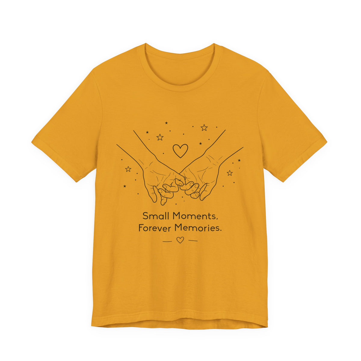 Small Moments Forever Memories T-Shirt | Romantic Couple Quote Tee