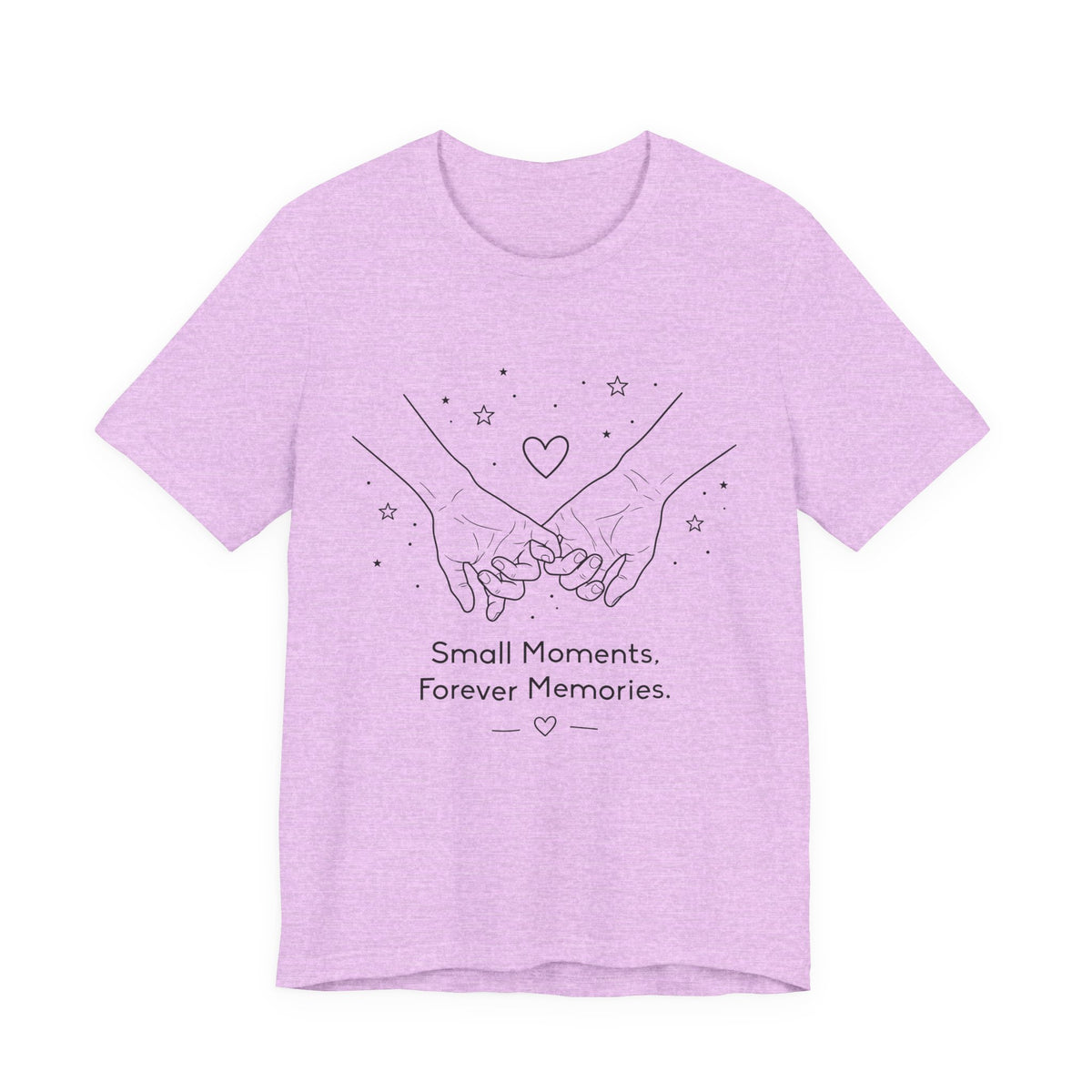 Small Moments Forever Memories T-Shirt | Romantic Couple Quote Tee