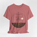 Your Roots Are Stronger Than You Think Tree T-Shirt | Inspirational Nature Tee