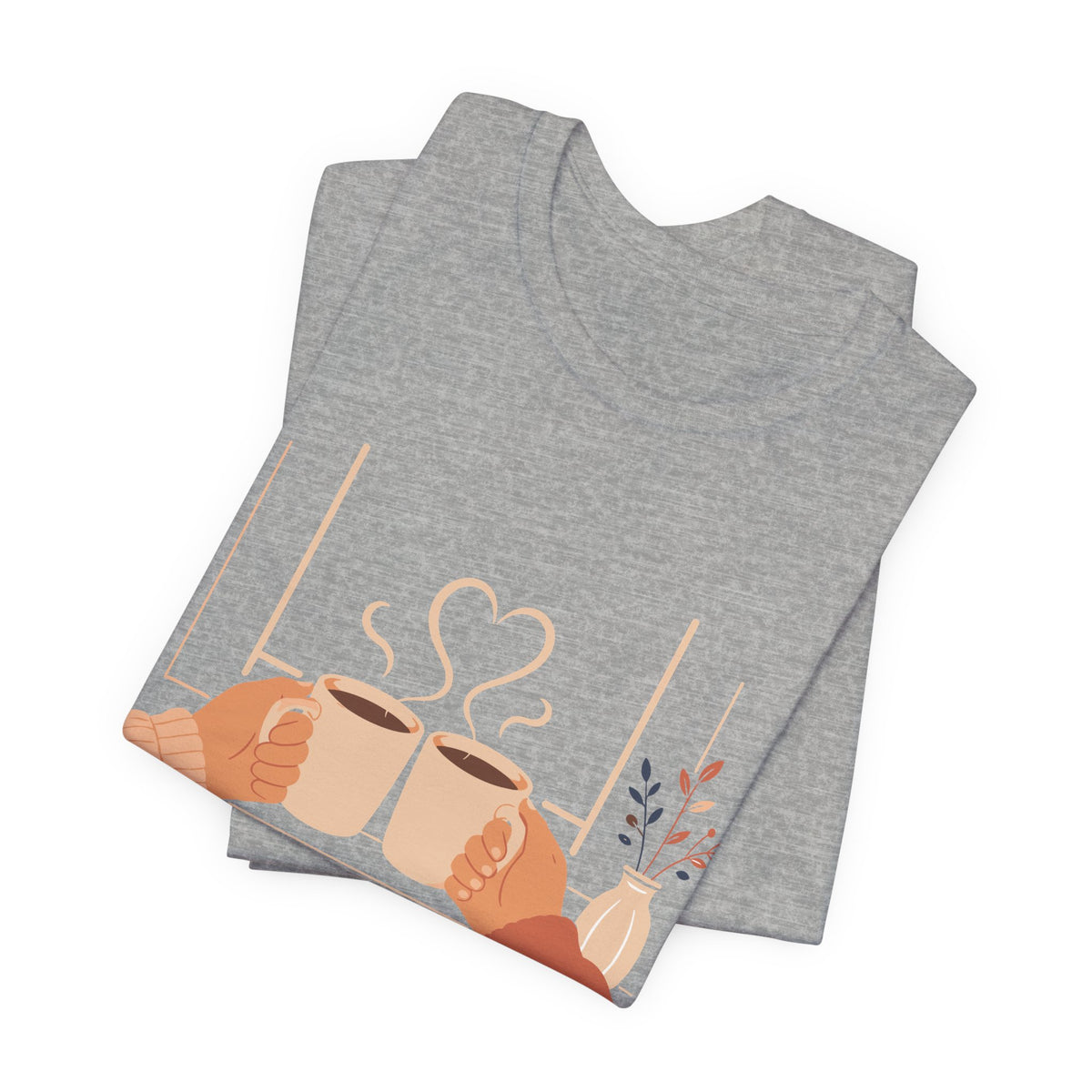 Every Day Is Better With You Romantic Coffee T-Shirt