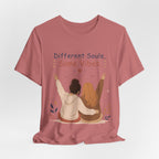 Different Souls Same Vibes Best Friends T-Shirt