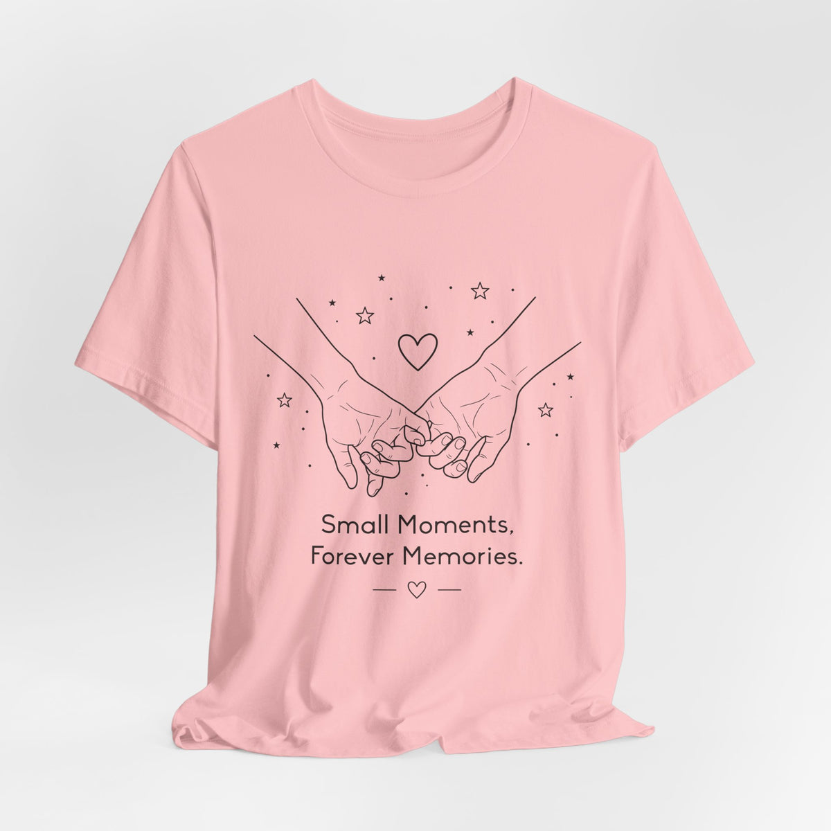 Small Moments Forever Memories T-Shirt | Romantic Couple Quote Tee