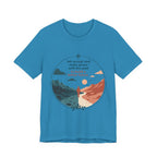 We Accept and Make Peace with the Past T-Shirt | Inspirational Quote Tee