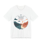 We Accept and Make Peace with the Past T-Shirt | Inspirational Quote Tee