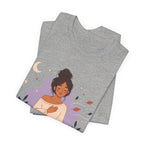 Breathe and Let Go Meditation T-Shirt | Mindfulness Inspirational Tee