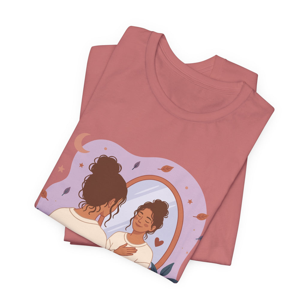 I Became My Own Safe Place T-Shirt | Self Love Inspirational Tee