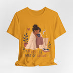 Rest Is Part of Growth T-Shirt | Self Care Inspirational Tee