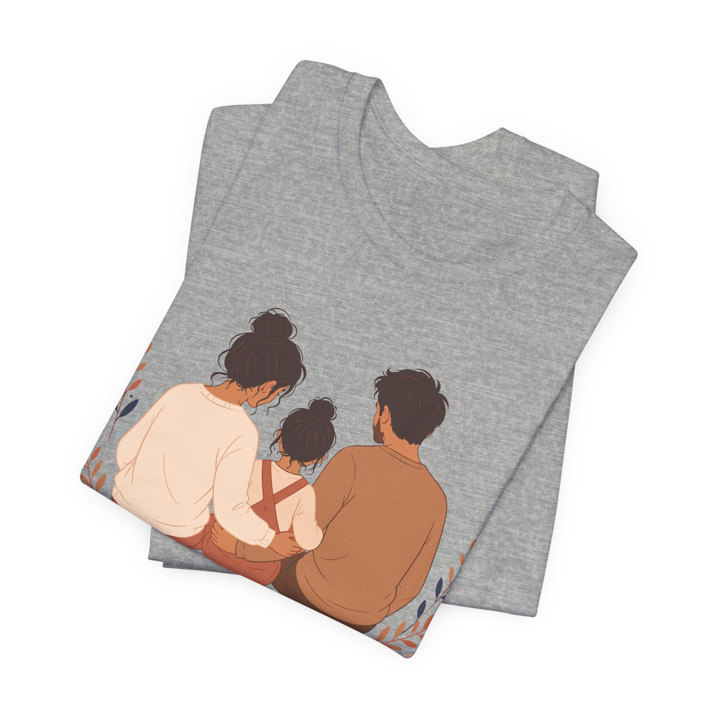 Our Little Family Our Greatest Blessing T-Shirt | Family Love Graphic Tee