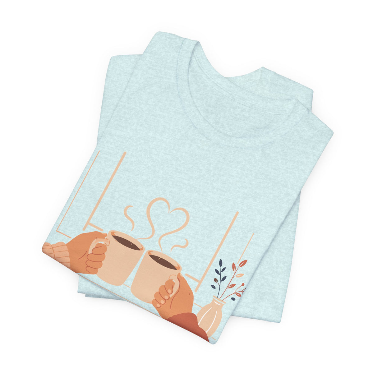 Every Day Is Better With You Romantic Coffee T-Shirt