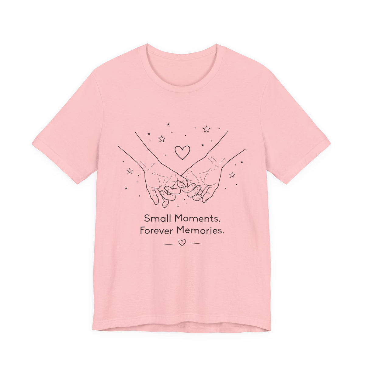 Small Moments Forever Memories T-Shirt | Romantic Couple Quote Tee