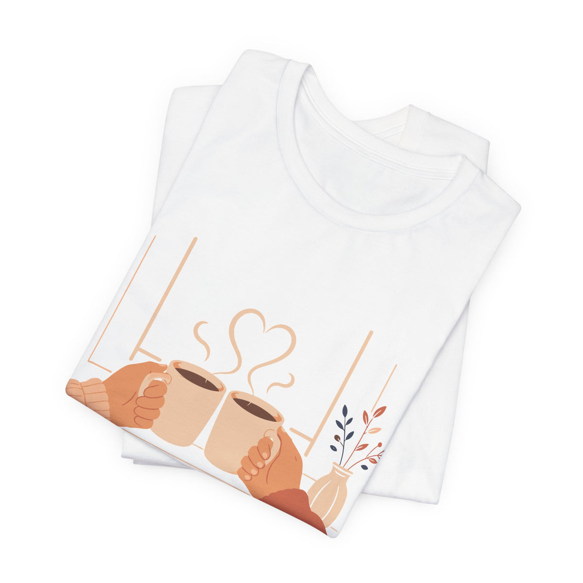 Every Day Is Better With You Romantic Coffee T-Shirt