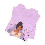Breathe and Let Go Meditation T-Shirt | Mindfulness Inspirational Tee