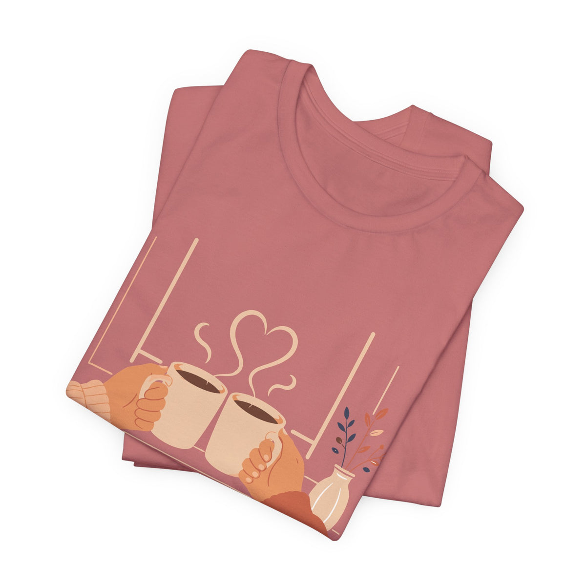 Every Day Is Better With You Romantic Coffee T-Shirt