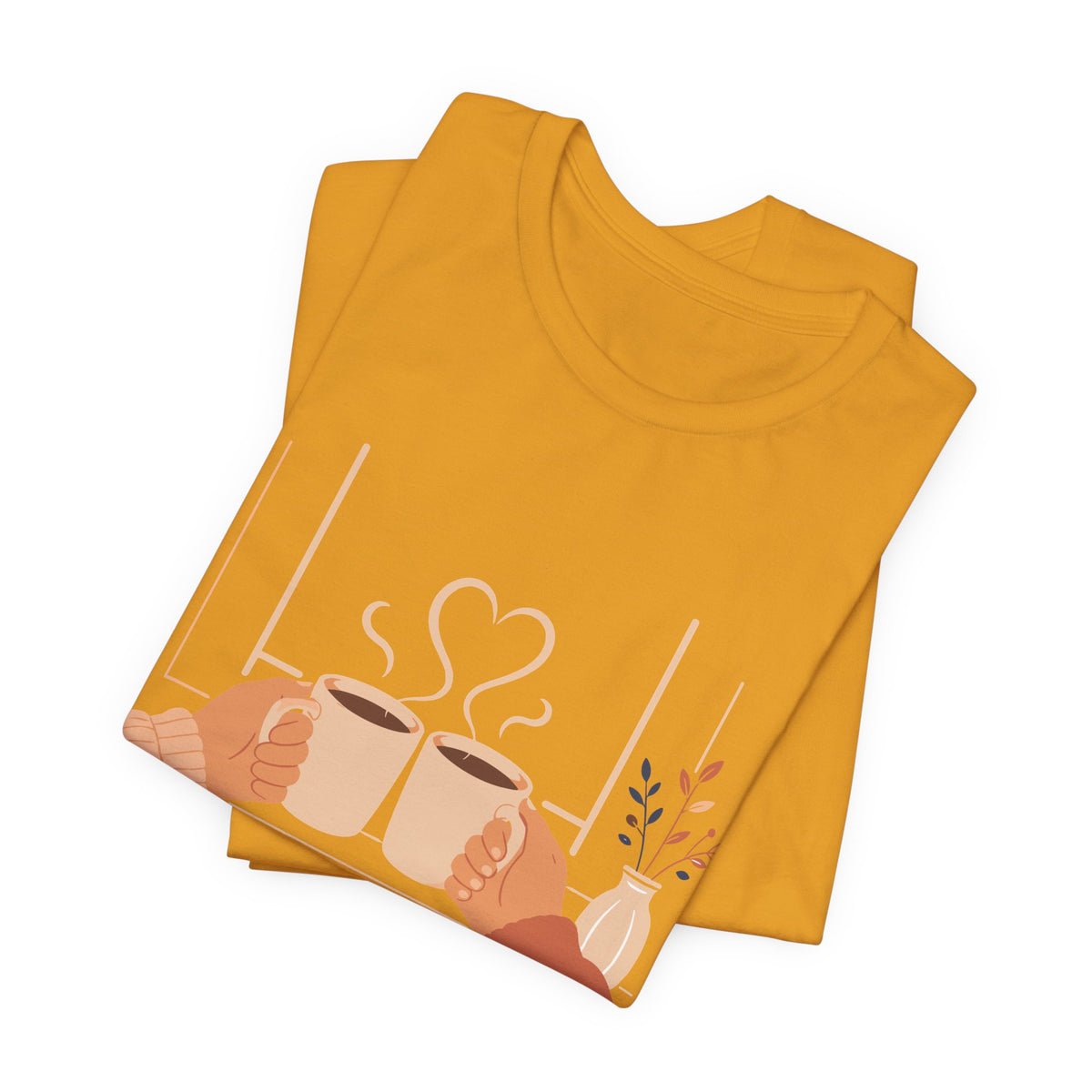 Every Day Is Better With You Romantic Coffee T-Shirt