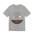 Your Roots Are Stronger Than You Think Tree T-Shirt | Inspirational Nature Tee