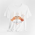 Every Day Is Better With You Romantic Coffee T-Shirt