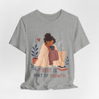 Rest Is Part of Growth T-Shirt | Self Care Inspirational Tee