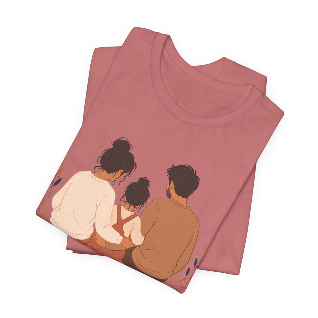 Our Little Family Our Greatest Blessing T-Shirt | Family Love Graphic Tee