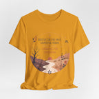 Rooted in the Past Grateful Today Growing for Tomorrow T-Shirt | Inspirational Nature Tee