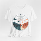 We Accept and Make Peace with the Past T-Shirt | Inspirational Quote Tee