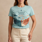 We Accept and Make Peace with the Past T-Shirt | Inspirational Quote Tee