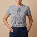 Peace Begins Within T-Shirt | Mindfulness Meditation Graphic Tee